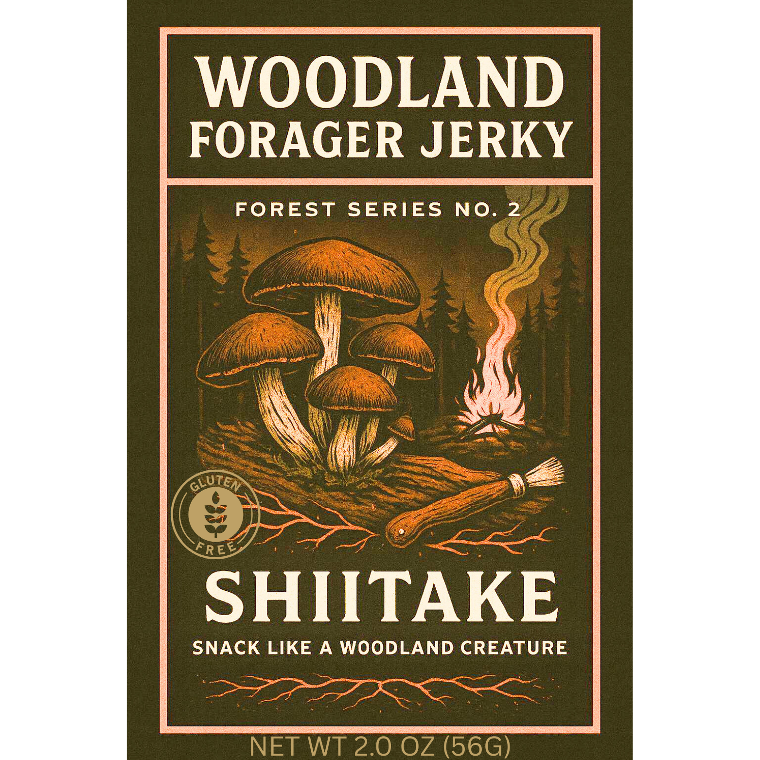 Shiitake Mushroom Jerky 2.0 oz
