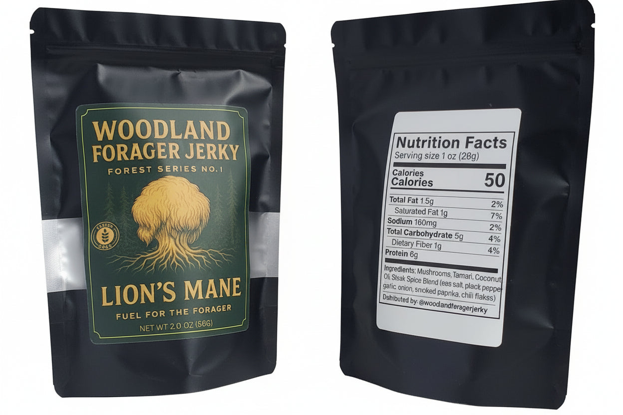 Lions Mane Mushroom Jerky 2.0 oz